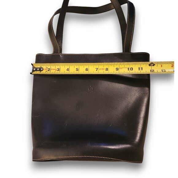 El Caballo Spanish Black Leather Shoulder Bag - Picture 5 of 15